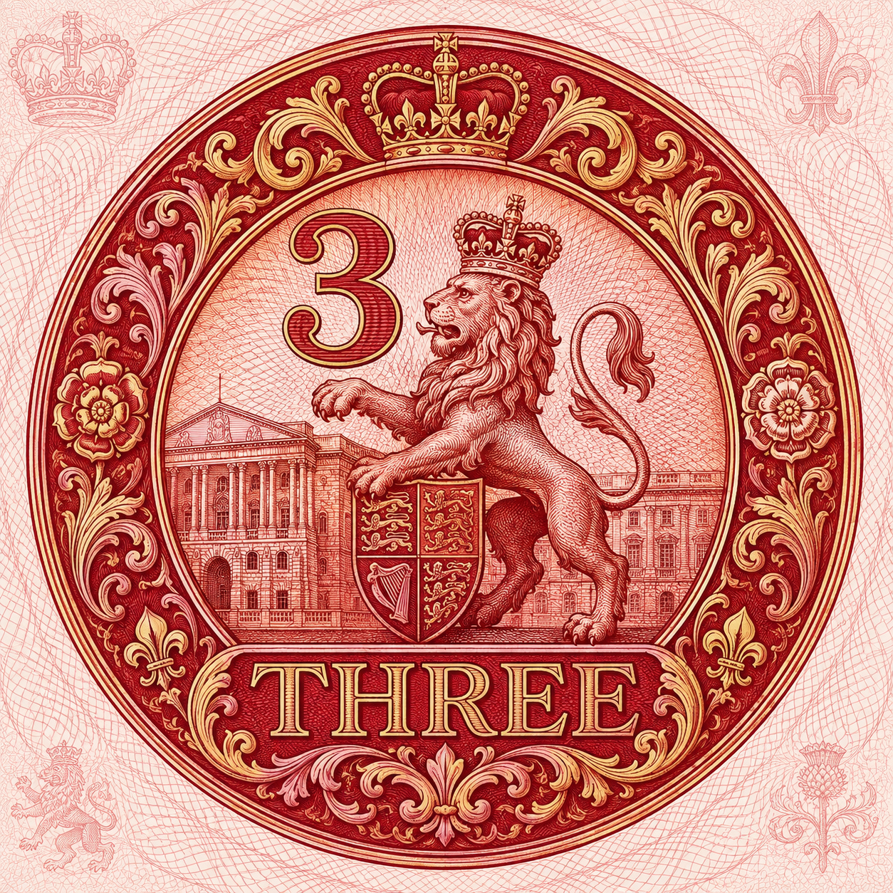 £THREE Logo